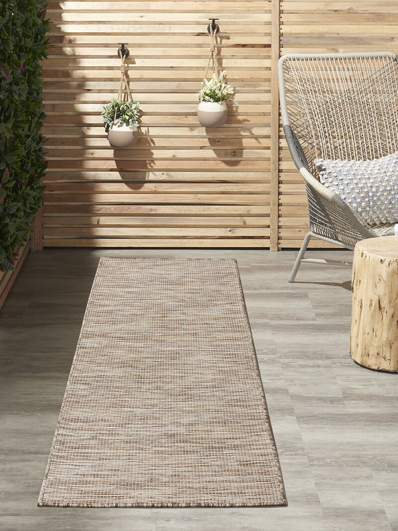 Positano POS01 Beige 2'2" x 12' Rug image number 1