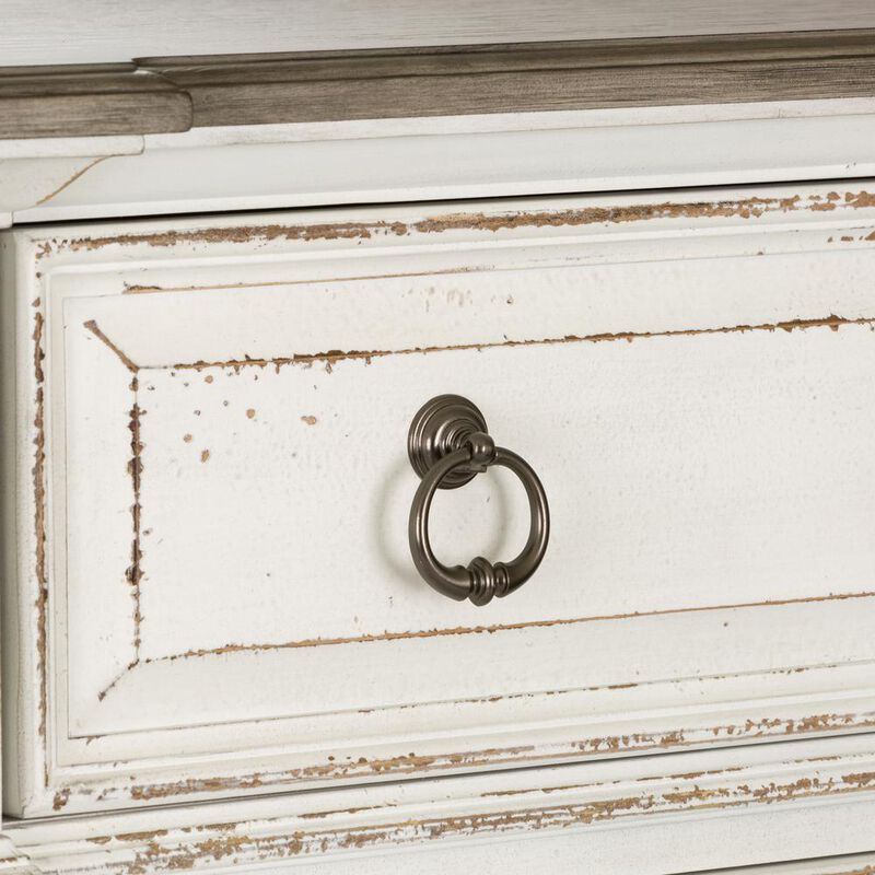 Liberty Furniture Abbey Park 5 Drawer Chest in Antique White image number 8