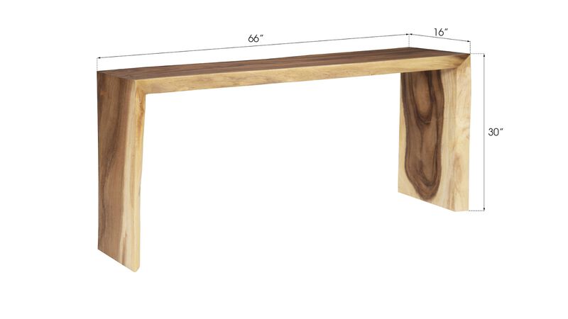 Waterfall Console Table