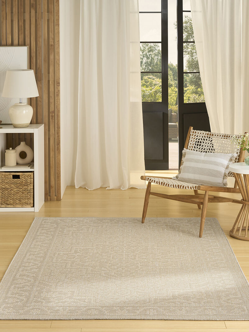 Tulum TLM05 Cream 4' x 6' Rug