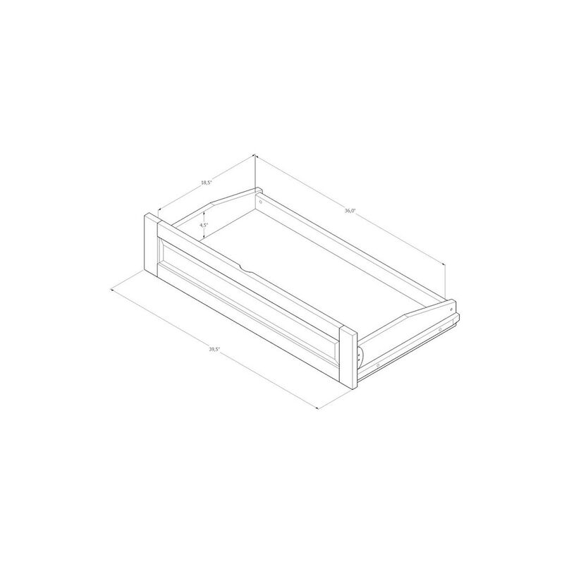 Phoenix Frame Queen-Espresso Finish-Suede Peat Mattress-Storage Drawers image number 6