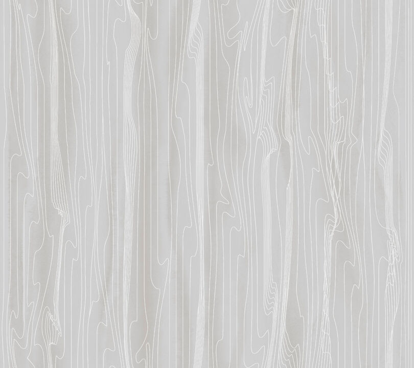 Fantasy Faux Bois Grey & White Wallpaper