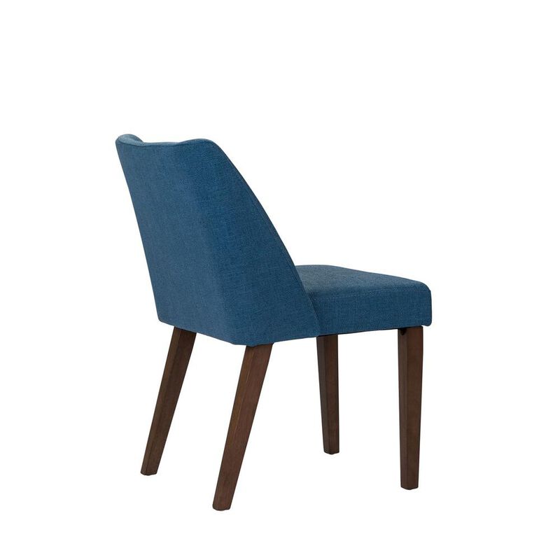 Liberty Furniture Space Savers Nido Chair - Blue (RTA) in Satin Walnut image number 1