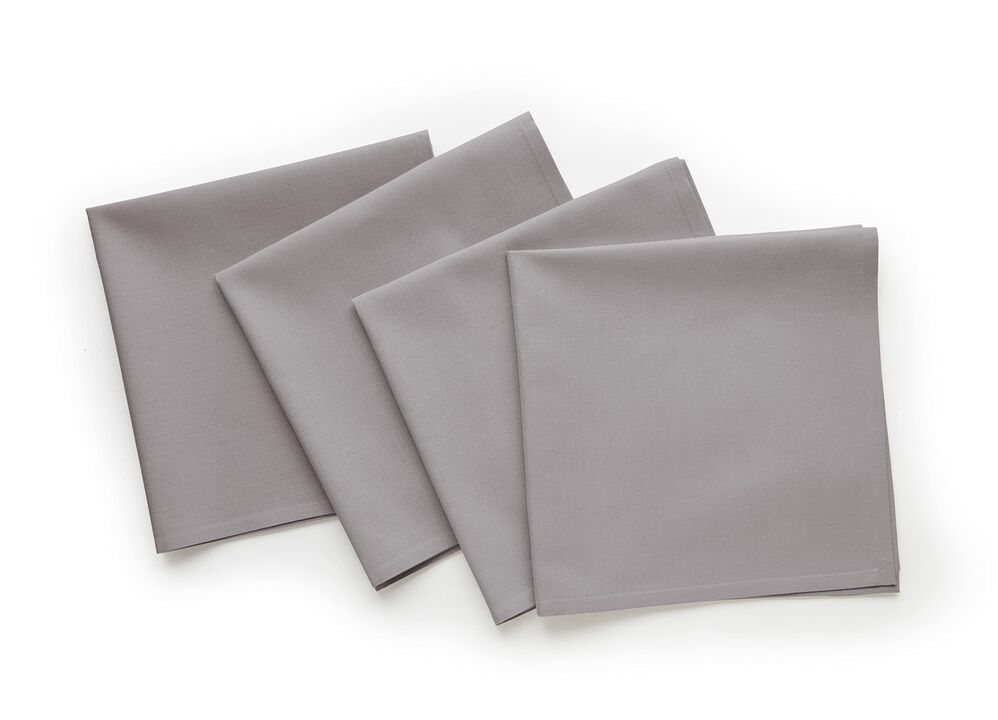 Cotton Linen Dinner Napkins - Dru - Cotton Linen Plain