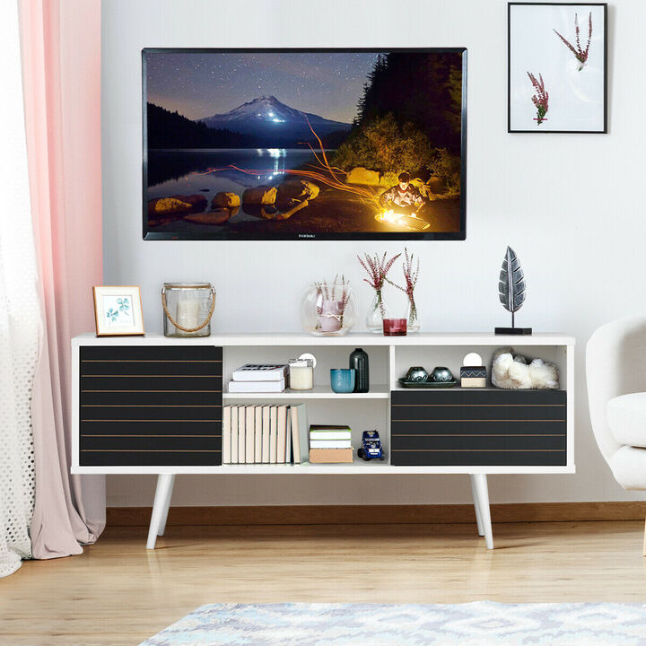 Mid-Century Modern TV Stand for TVs up to 65 Inch