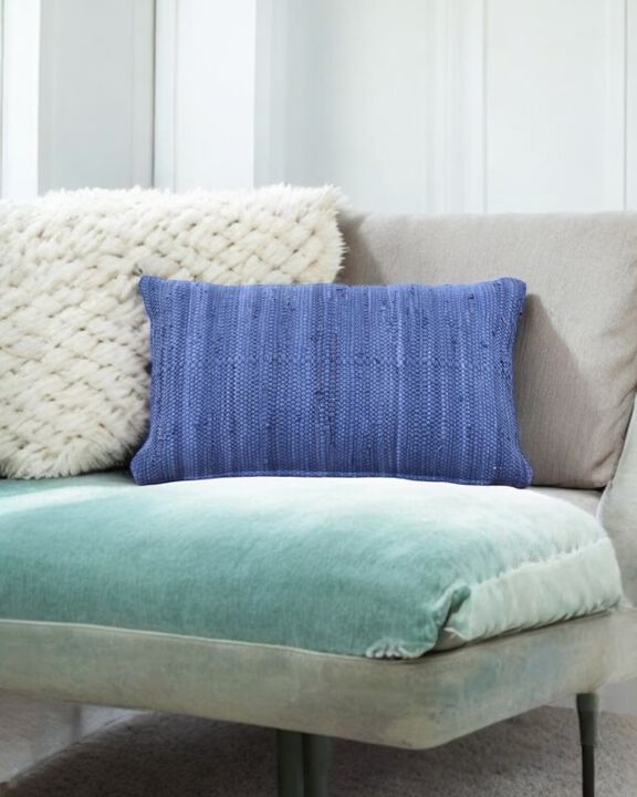 Chindi Lumbar Pillow Cover 14" x 24"