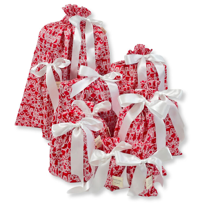 Scandi Rensdyr (Reusable Gift Bag Set)