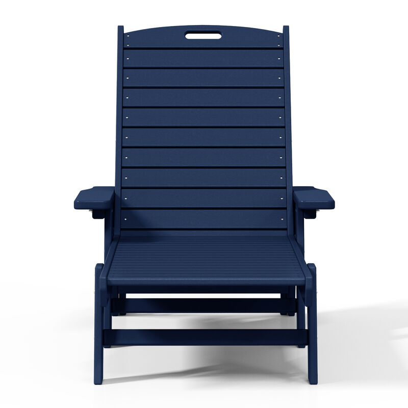 WestinTrends Poly Reclining Chaise Lounge image number 0