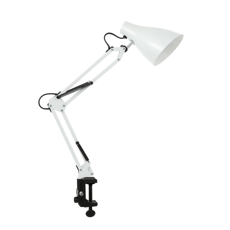 Odile Classic Industrial Adjustable Articulated Clamp On LED Task Lamp