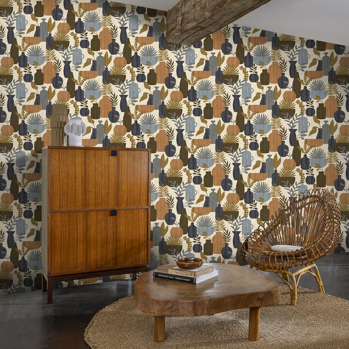 Botanica Clayworks Wallpaper