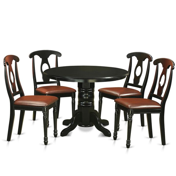 5 Pc Table set for 4-Dining Table and 4 Dining Chairs