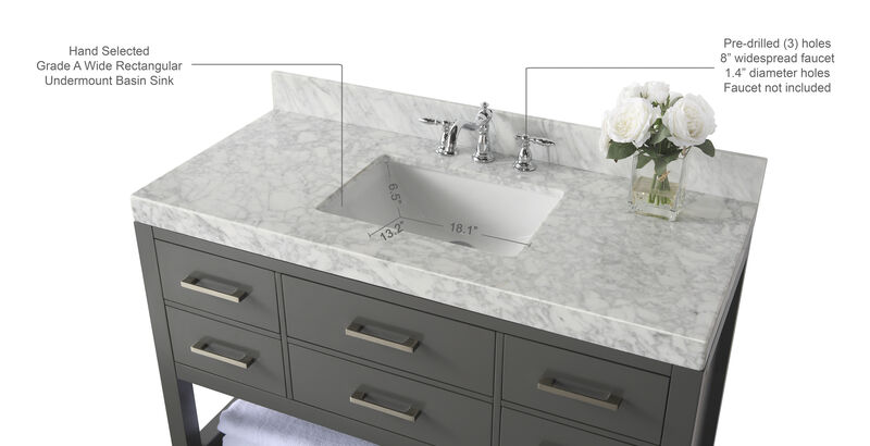 Elizabeth 48 in. Bath Vanity Set image number 6