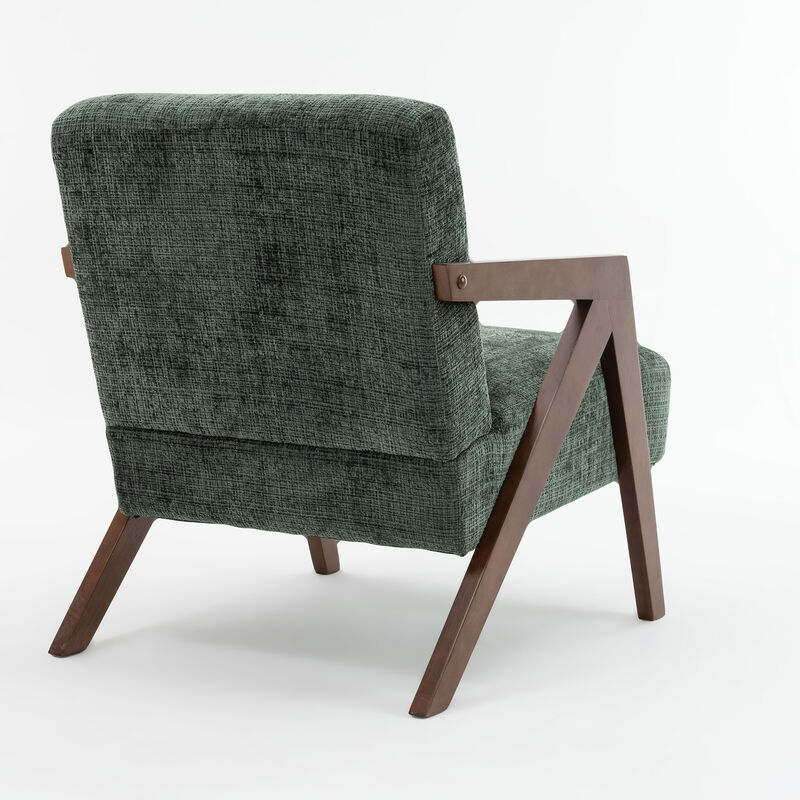Dexnur Mid-Century Modern Accent Chair image number 6