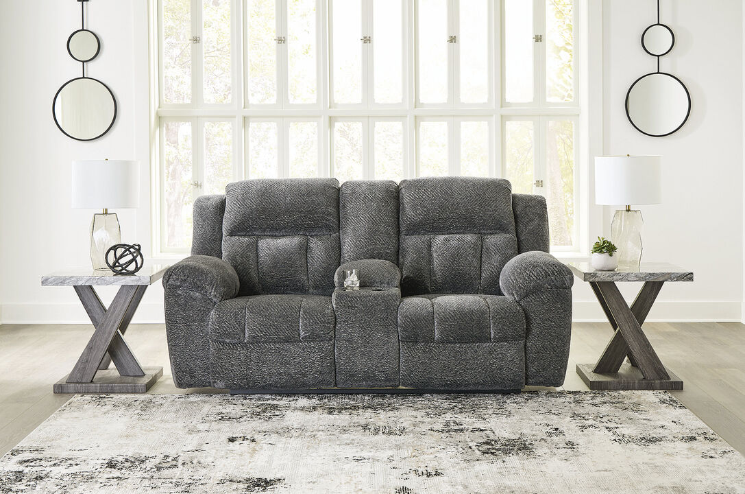 Frohn Reclining Loveseat W/Console