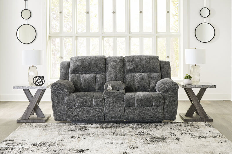Frohn Reclining Loveseat W/Console
