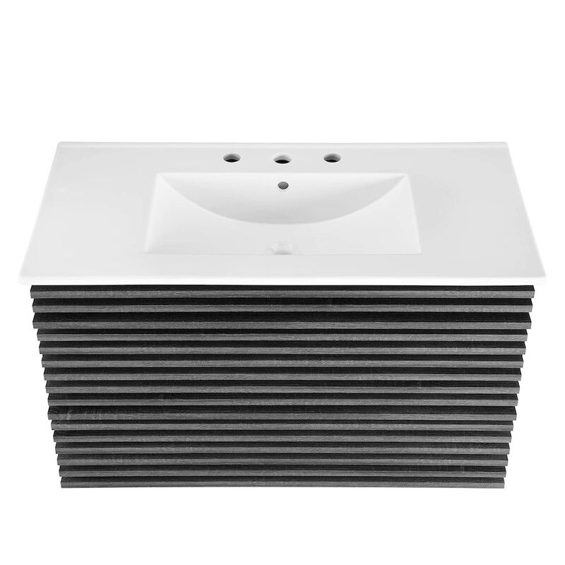 Render 36" Wall-Mount Bathroom Vanity image number 5