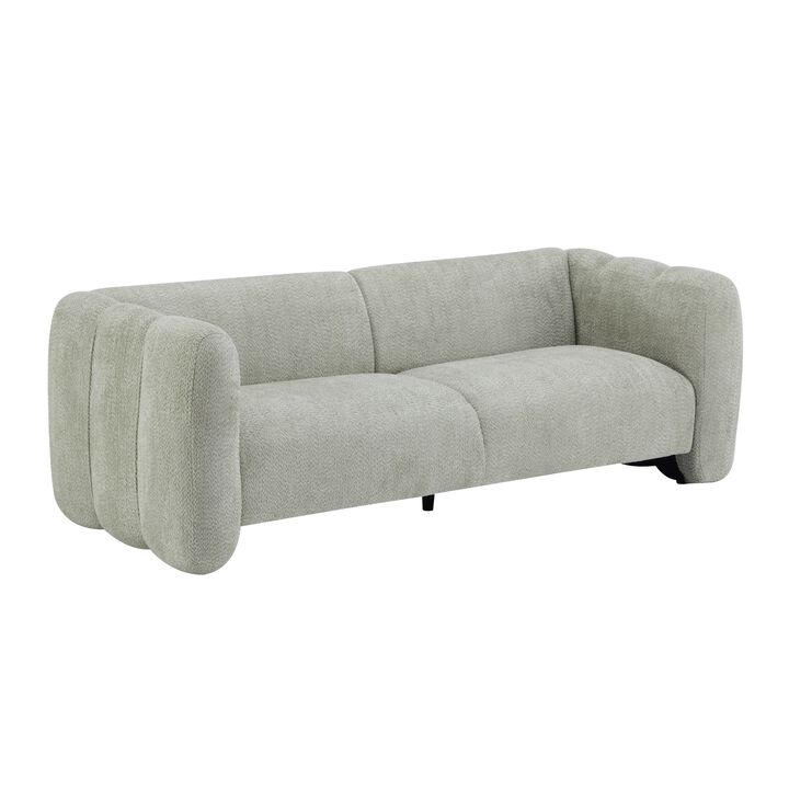Deglom  curved design 3-seater Sofa