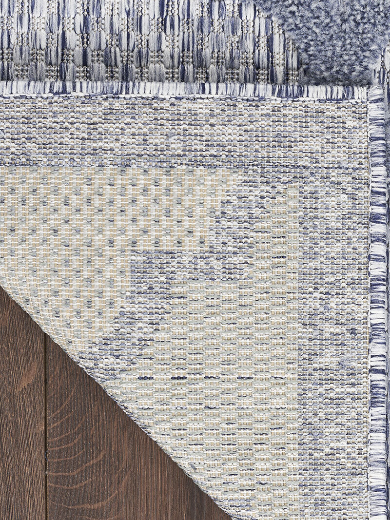 Easy Care NES01 Denim/Blue 7' x 10' Rug