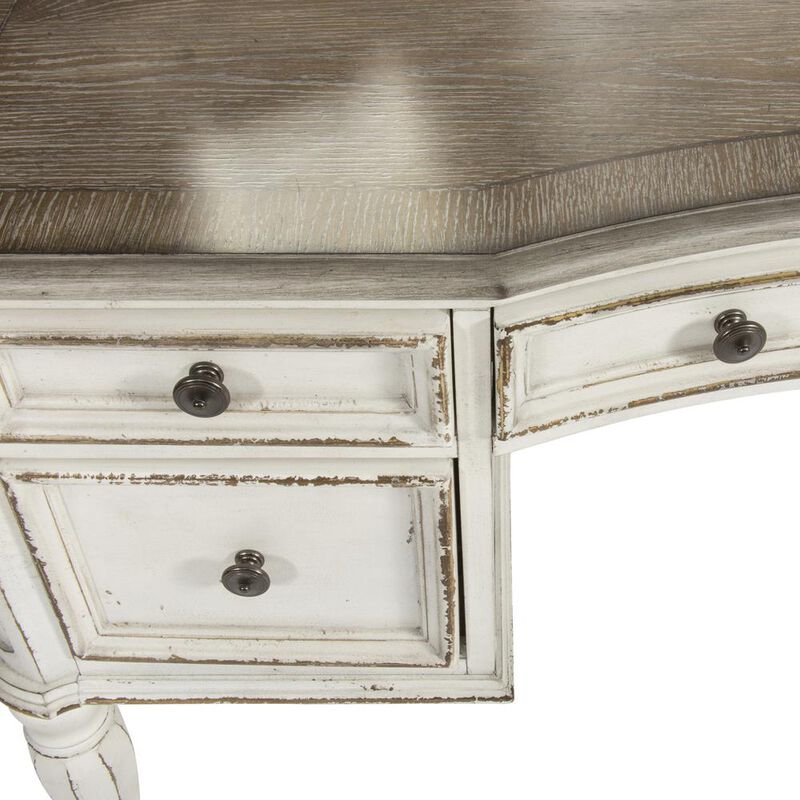 Liberty Furniture Magnolia Manor 3 Piece Vanity Set in Antique White image number 8