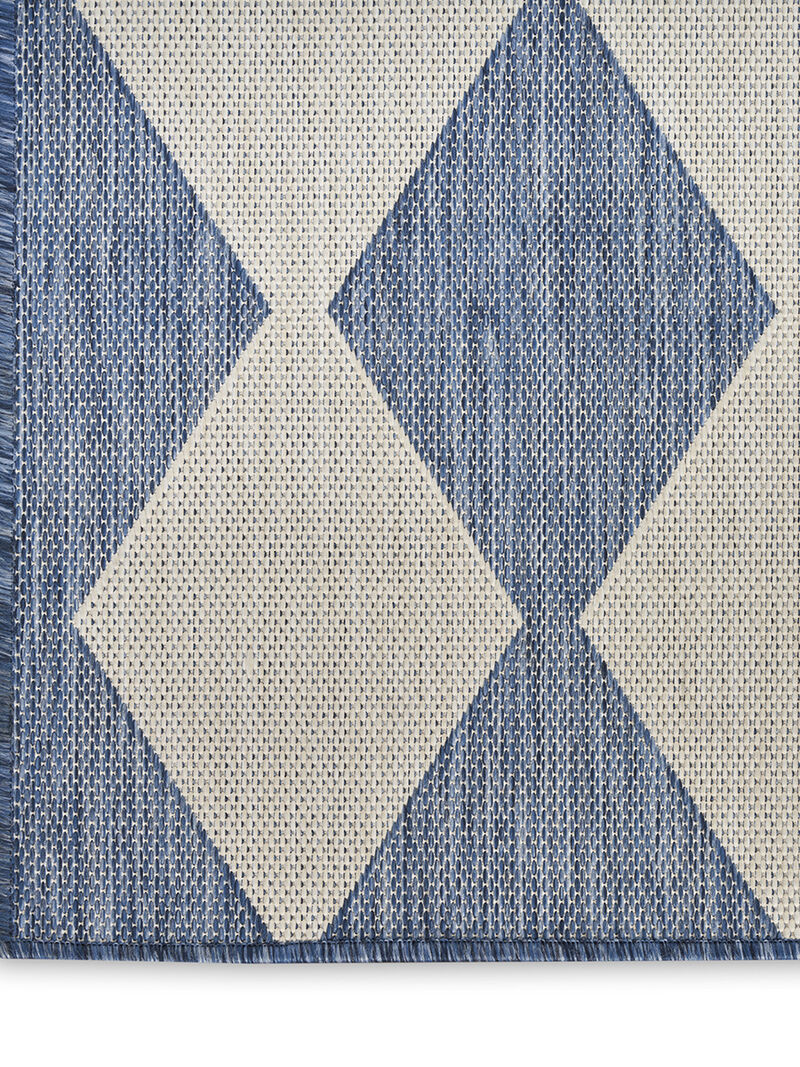 Positano POS04 Navy/Blue 2'2" x 8' Rug image number 4