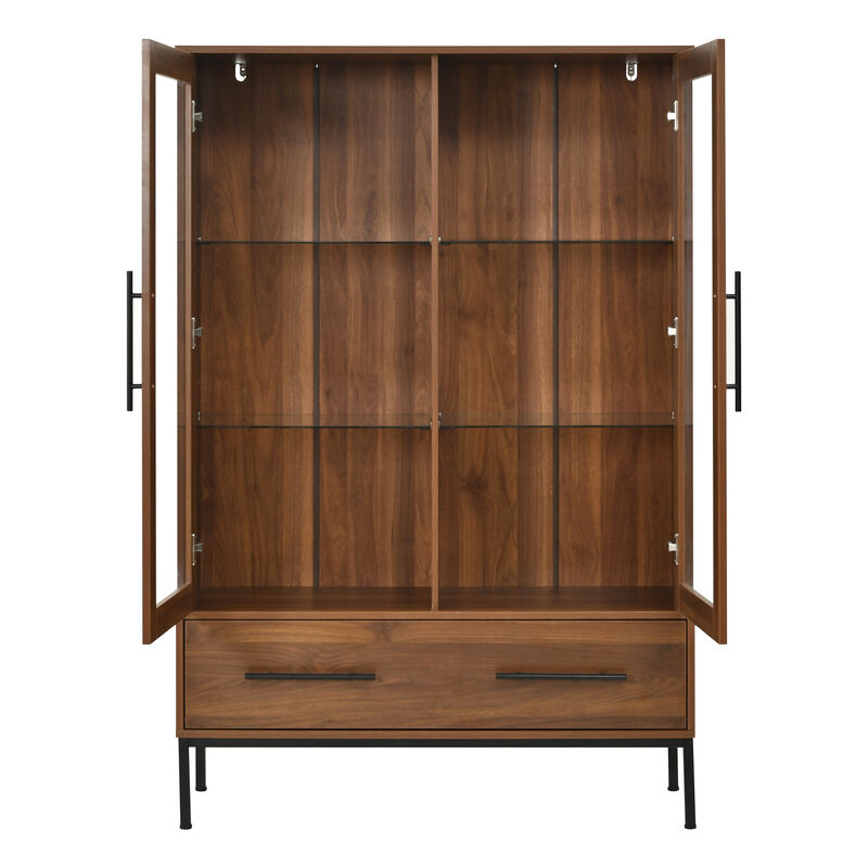 Wuvind 60'' Tall Display Cabinet image number 2