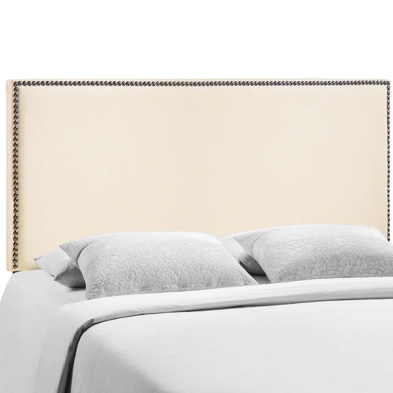 Modway - Region Nailhead Queen Upholstered Headboard image number 1