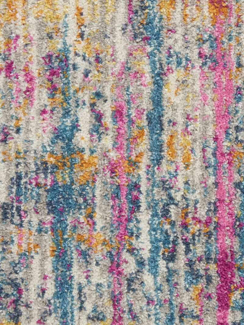 Passion PSN09 Ivory/Multicolor 2'2" x 7'6" Rug image number 5