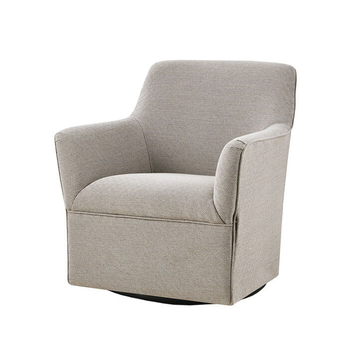 Gracie Mills Adyson Modern Comfort Swivel Glider Chair