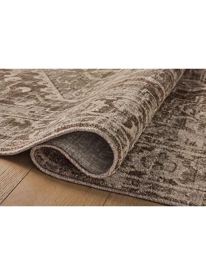 Mona Cocoa/Stone 3'7" x 5'7" Accent Rug by Magnolia Home by Joanna Gaines x Loloi
