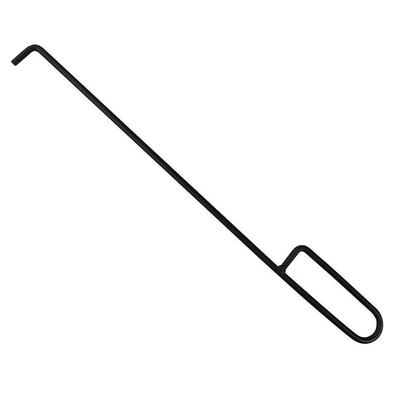 Hivvago Heavy Duty 36-inch Black Steel Fire Pit Ring with Diamond Pattern