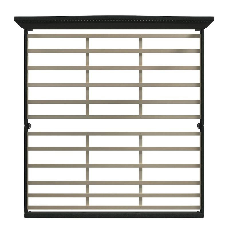 Rize Home Leighford King Platform Bed Gray (Dark) image number 2