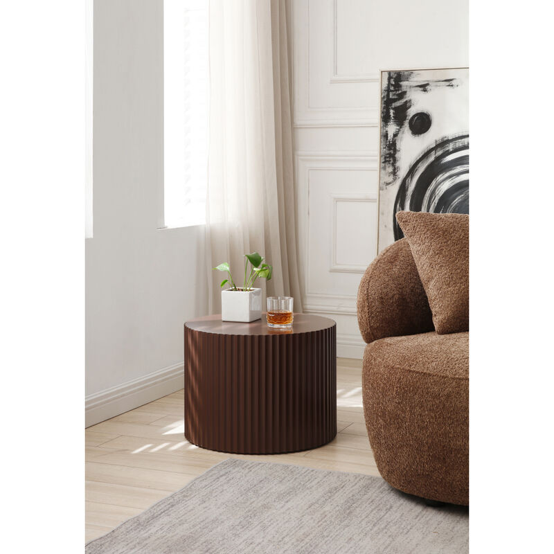 Streamdale 2-Piece Brown MDF Nesting Table Set