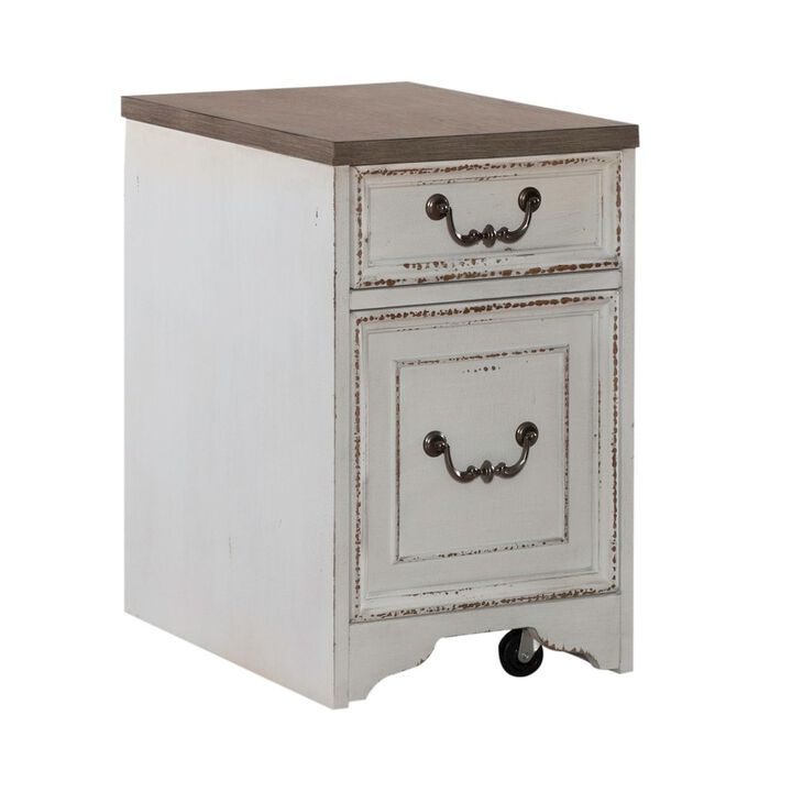 Liberty Furniture Magnolia Manor Mobile File in Antique White