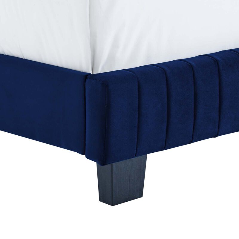Modway - Celine Channel Tufted Performance Velvet Queen Bed image number 3