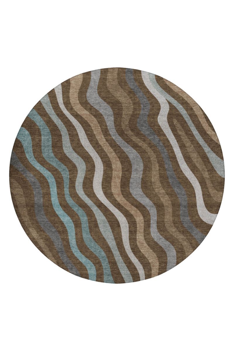 Kenner KN4 Chocolate 10' x 14' Rug image number 11