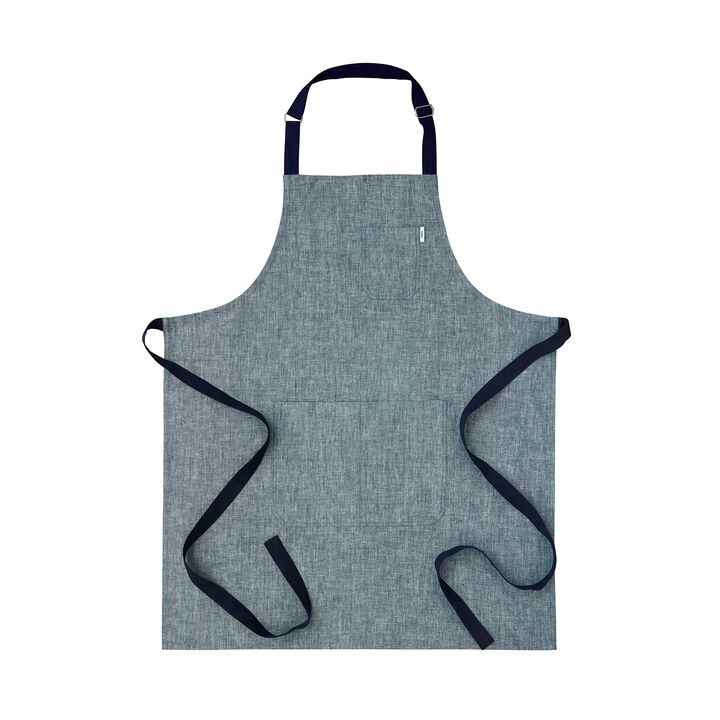 Solino Home 100% Pure Linen Apron - Kitchen Linen