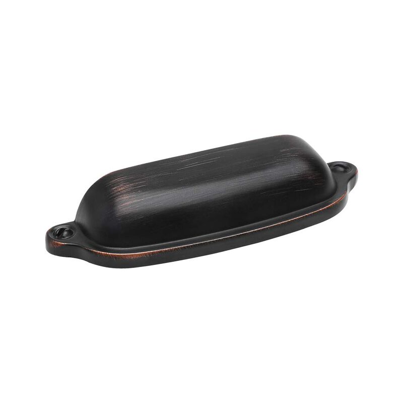 HARPOON Cup Handle Pulls Kitchen Drawer Cabinet Hardware European Style 3 Inch 10 Pack Oil-Rubbed Bronze