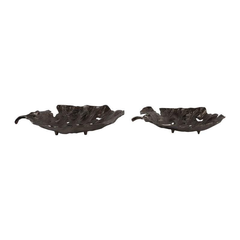 S/2 18/21" Leaf Bowls image number 3