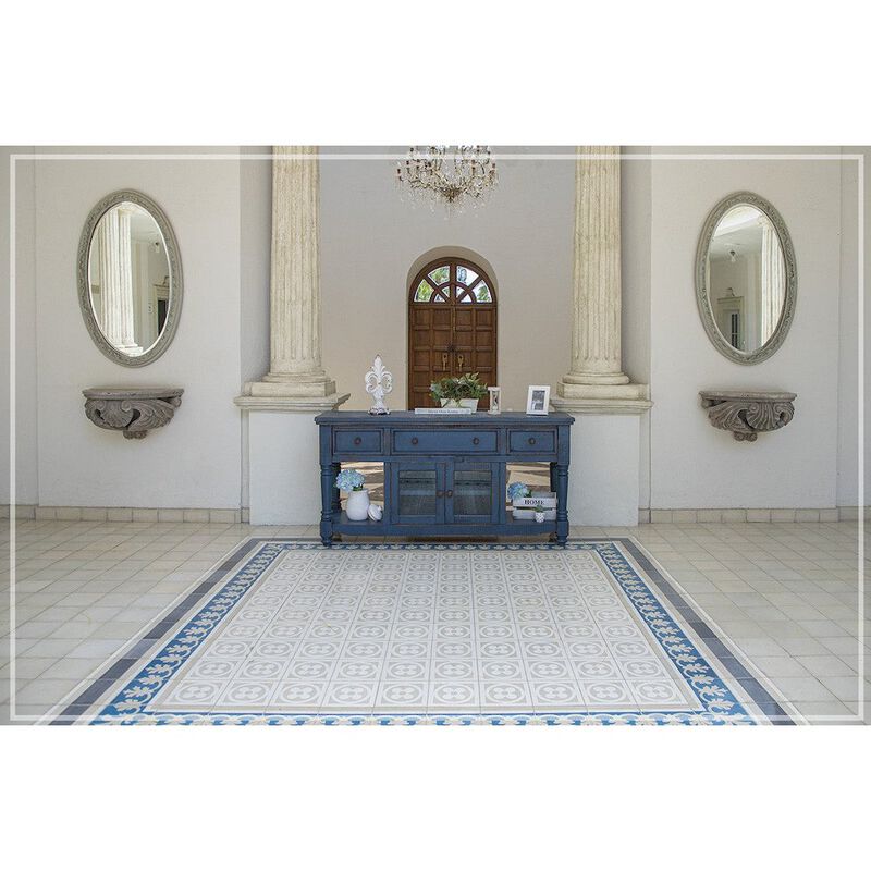 Crafters and Weavers Stonegate 70 TV Stand - Blue