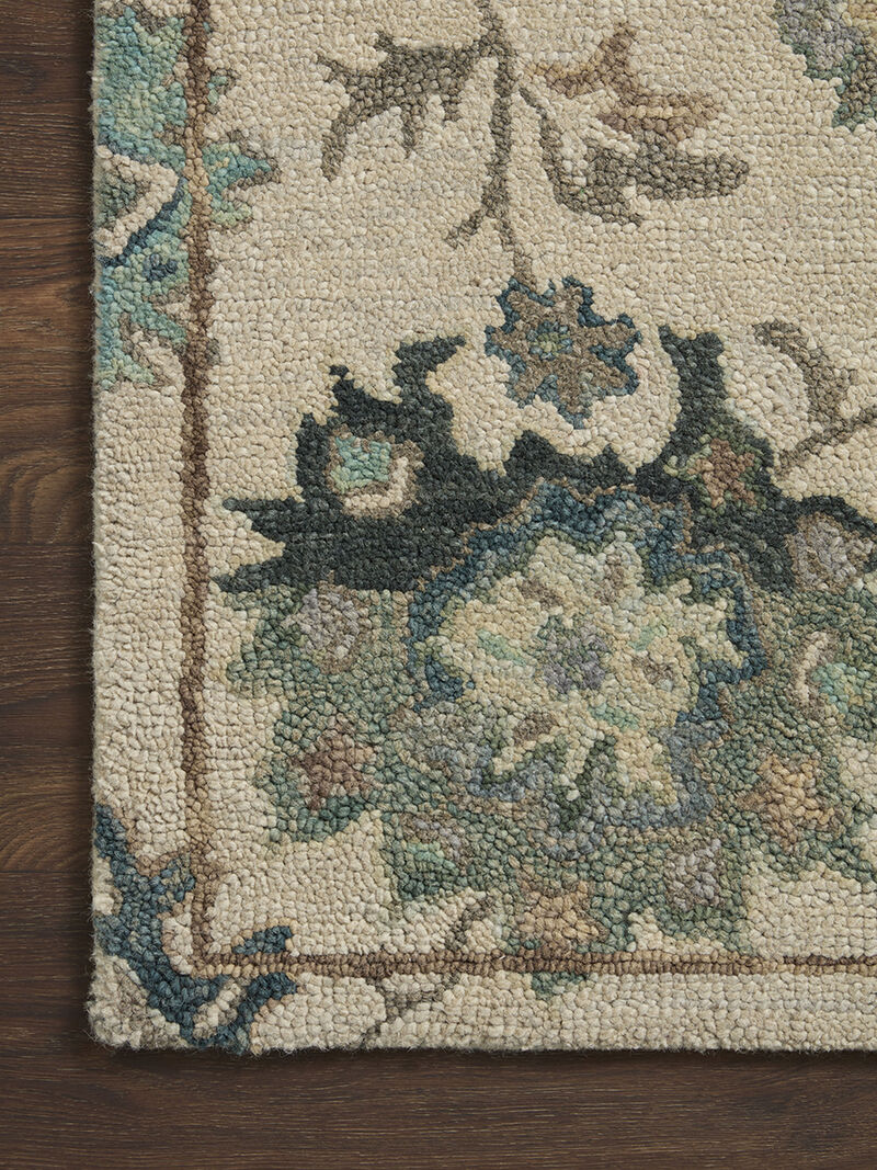 Padma PMA03 Ivory/Blue 8'6" x 12' Rug