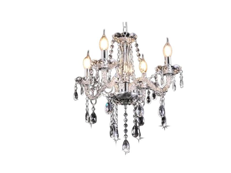 Clear Crystal Chandeliers Vintage Small Chandelier Glass Mini Dining Room Girls image number 0