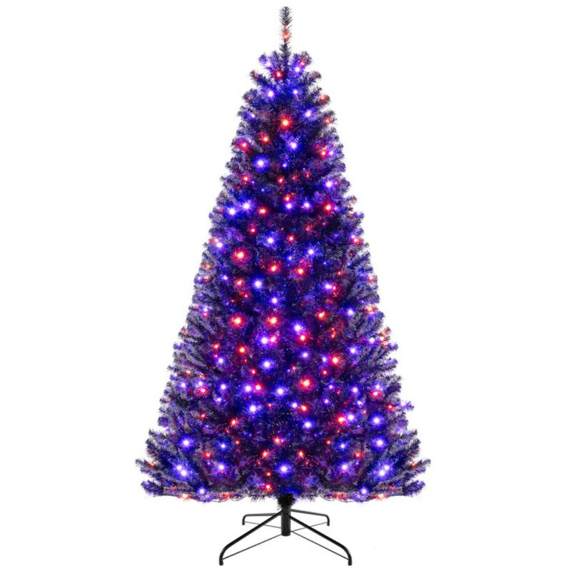 Hivvago Artificial Christmas Tree with Lighting Modes and Spooky Sounds. image number 0