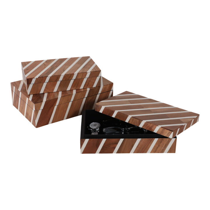 S/3 Diagonal Lines Boxes