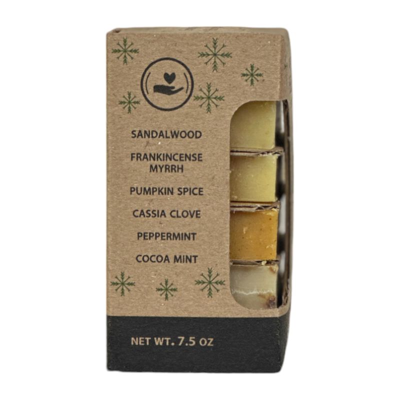 Plantlife Holiday Herbal Soap Sampler Gift Set image number 2