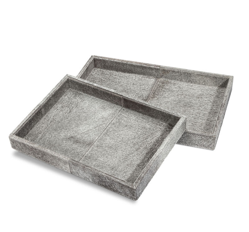 Nadine Rectangular Hide Trays