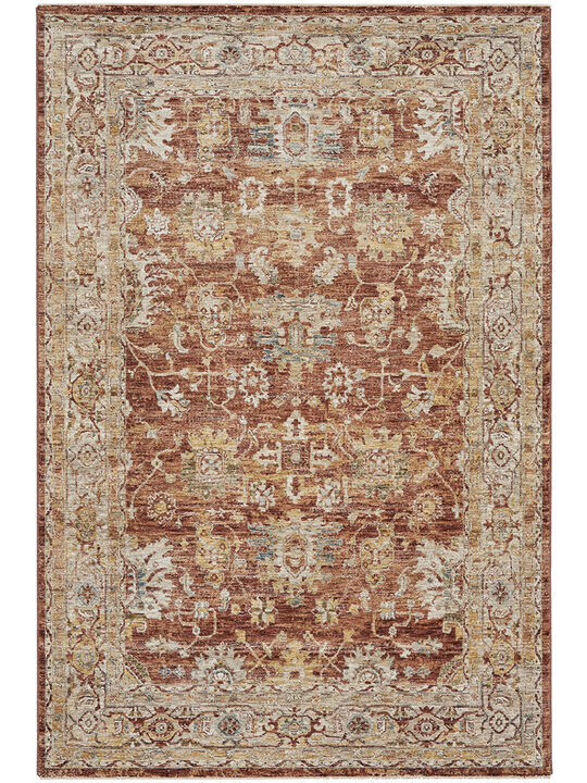 Sahar SHR02 Rust 5'3" x 7'8" Rug
