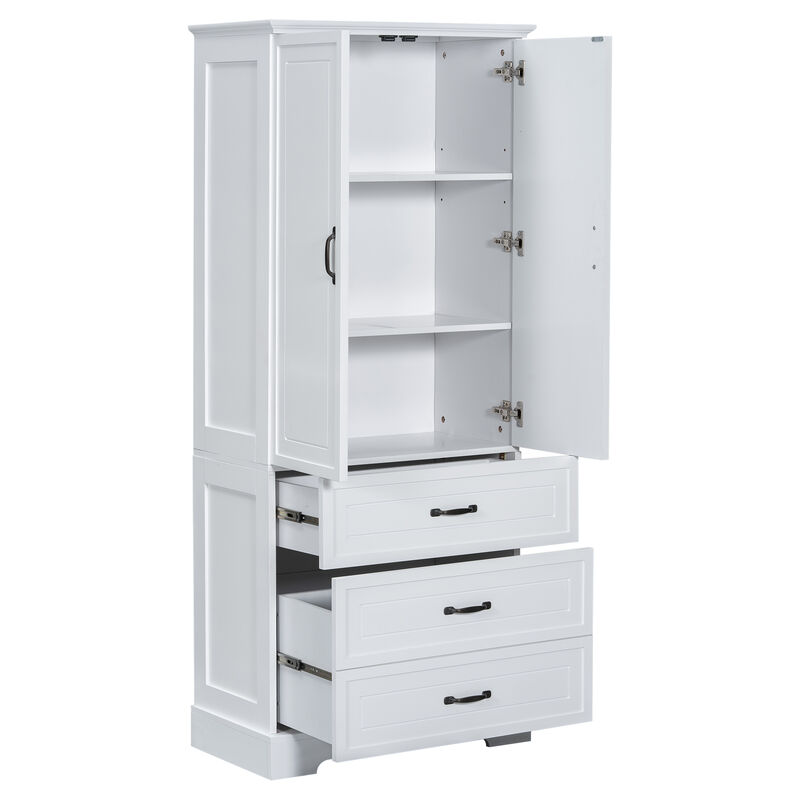 Merax Freestanding Modern Storage Cabinet