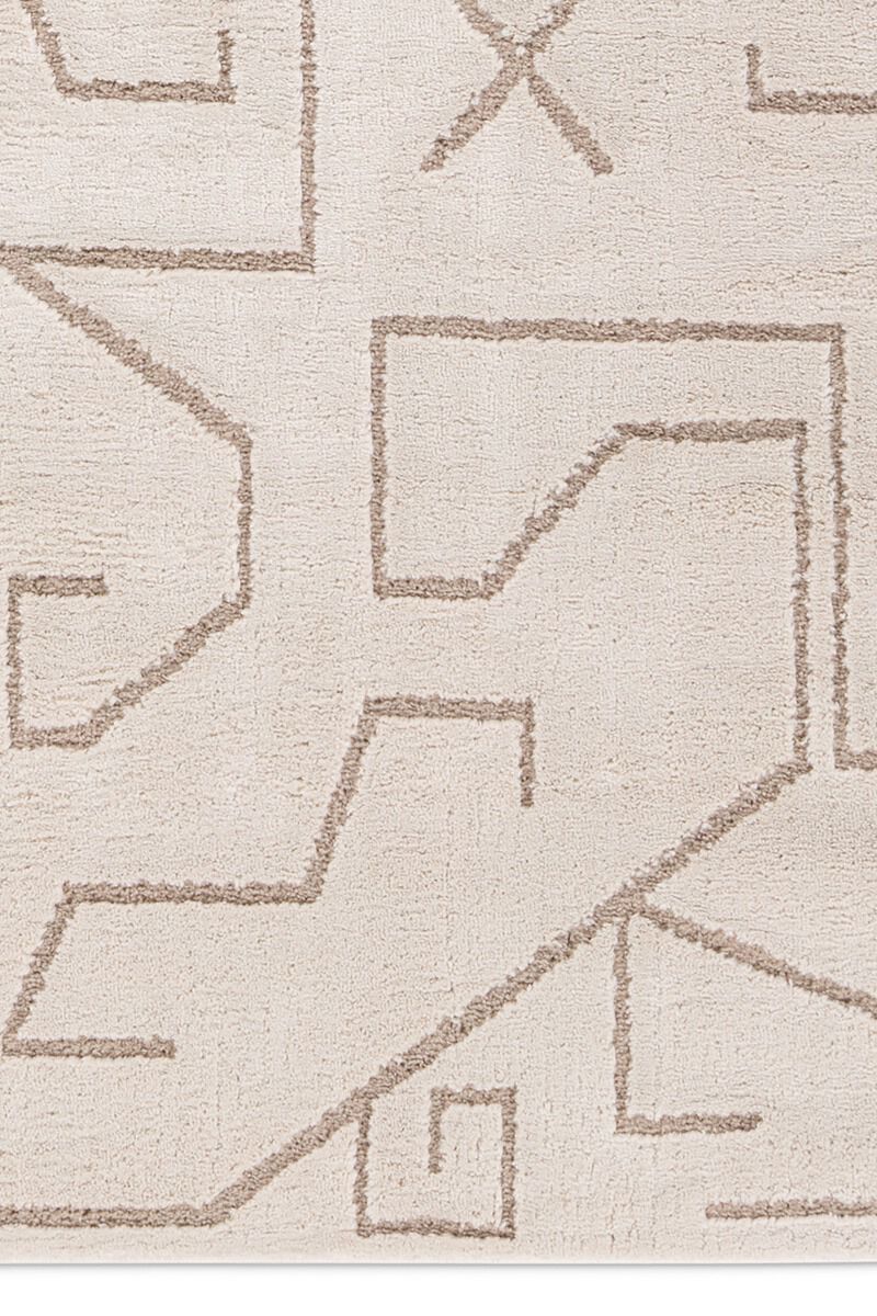 Jaida Cree Ivory 8'10" x 12' Rug by Label J x Jaipur Living image number 5