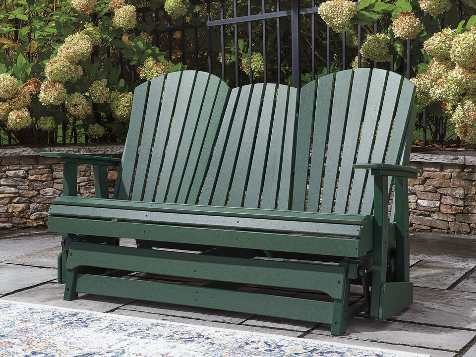 Hyland Wave Outdoor Loveseat Glider