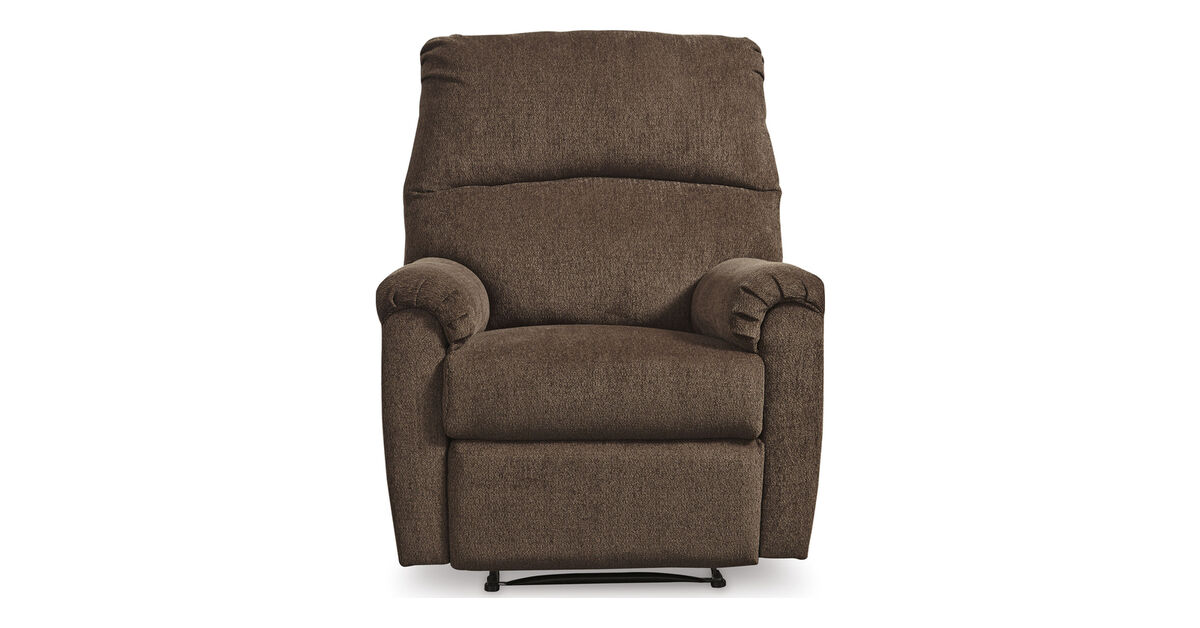 Nerviano Brown Recliner
